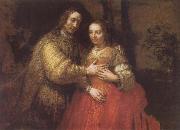 REMBRANDT Harmenszoon van Rijn, Portrait of Two Figures from the Old Testament